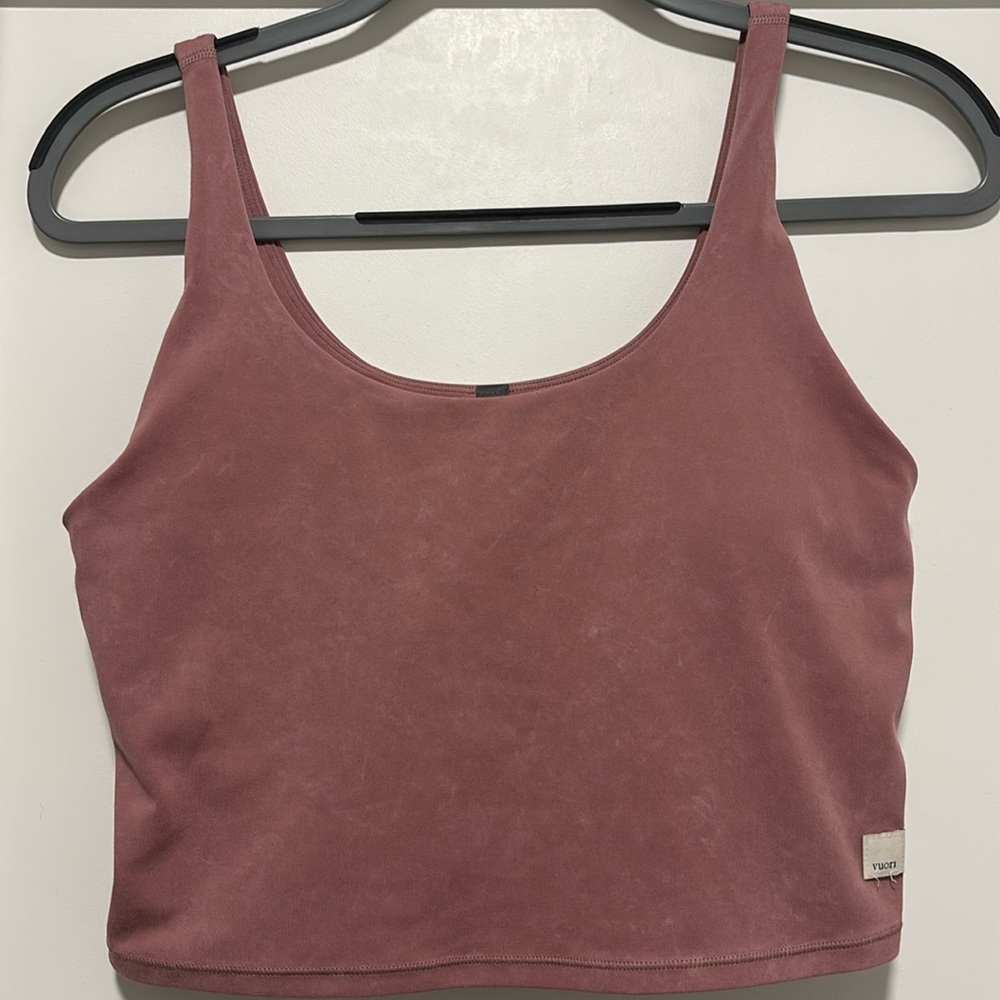 Vuori Washed Daily Crop Tank